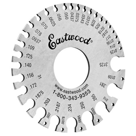 eastwood sheet metal gauge|Amazon.com: Eastwood Sheet Metal Gauge.